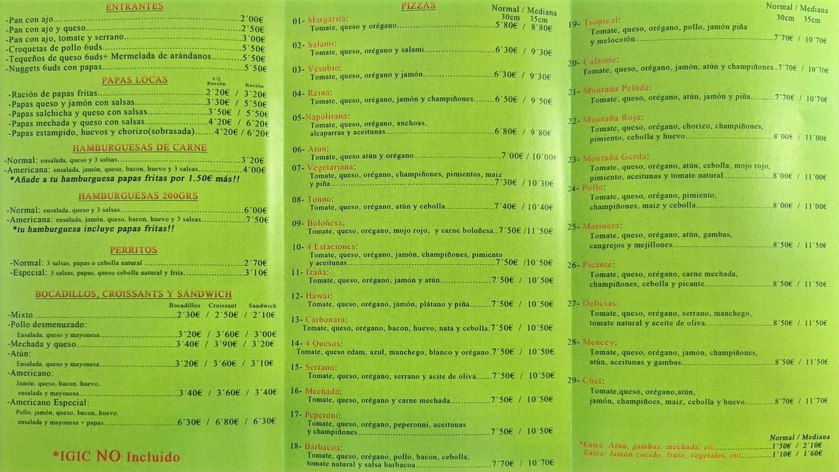 Restaurante Pizzeria Delicias